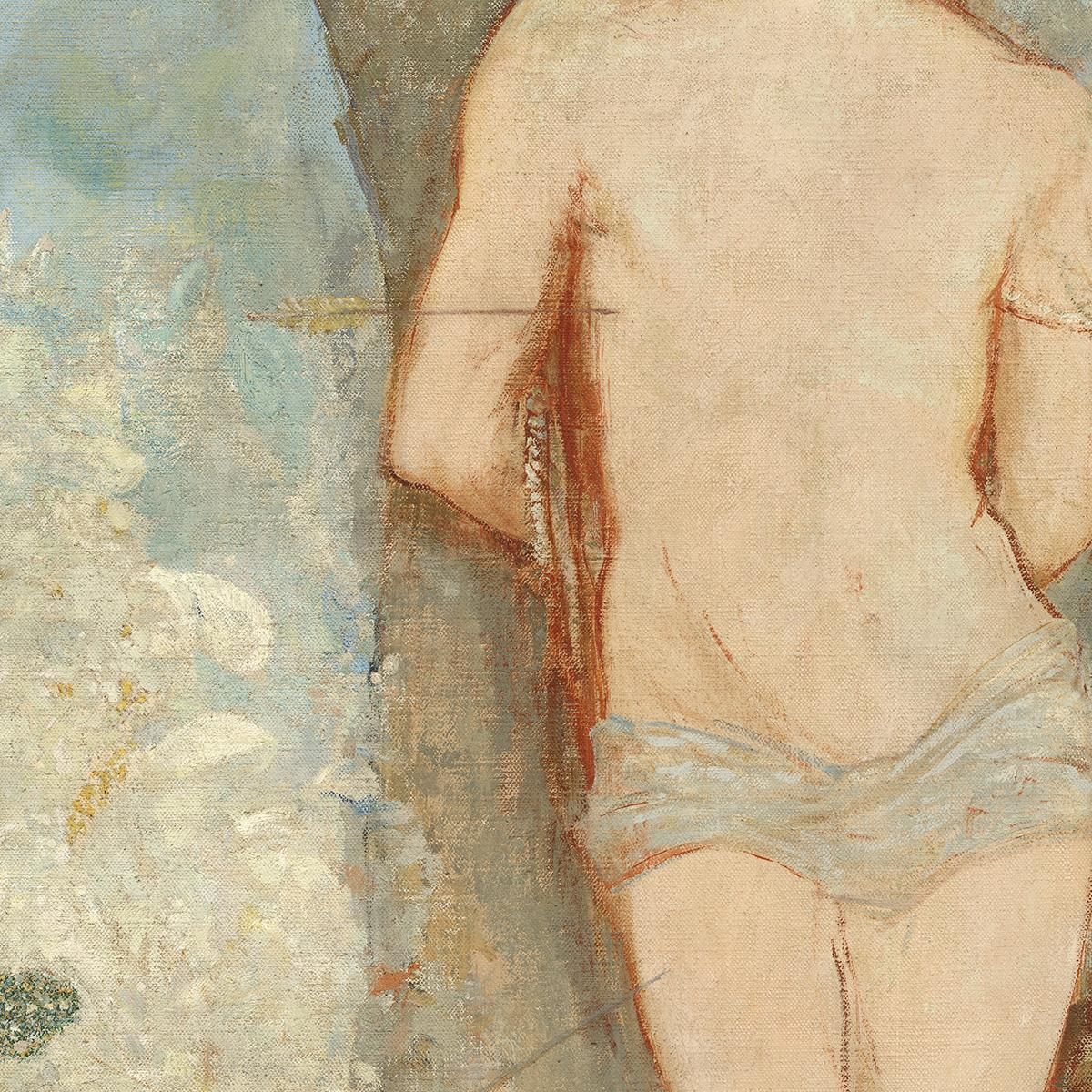 Saint Sebastian Odilon Redon ord63 canvas print