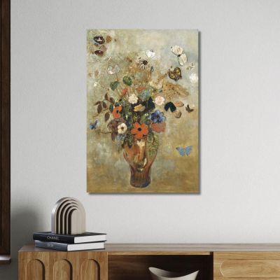 Still Life With Flowers Odilon Redon ord67 canvas print 