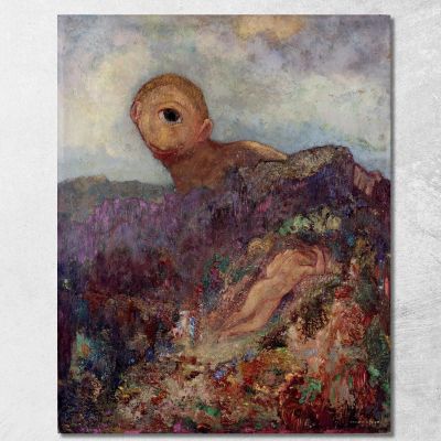 The Cyclops Odilon Redon ord71 canvas print 