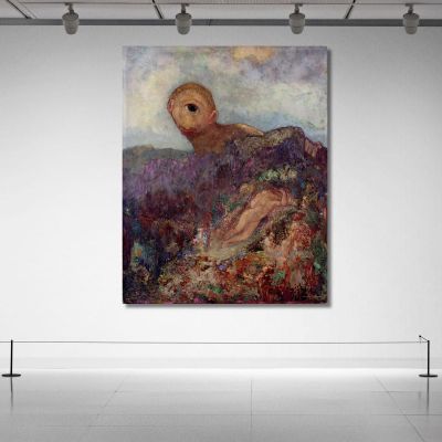 The Cyclops Odilon Redon ord71 canvas print 