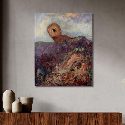 The Cyclops Odilon Redon ord71 canvas print 