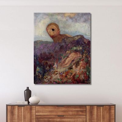 The Cyclops Odilon Redon ord71 canvas print 