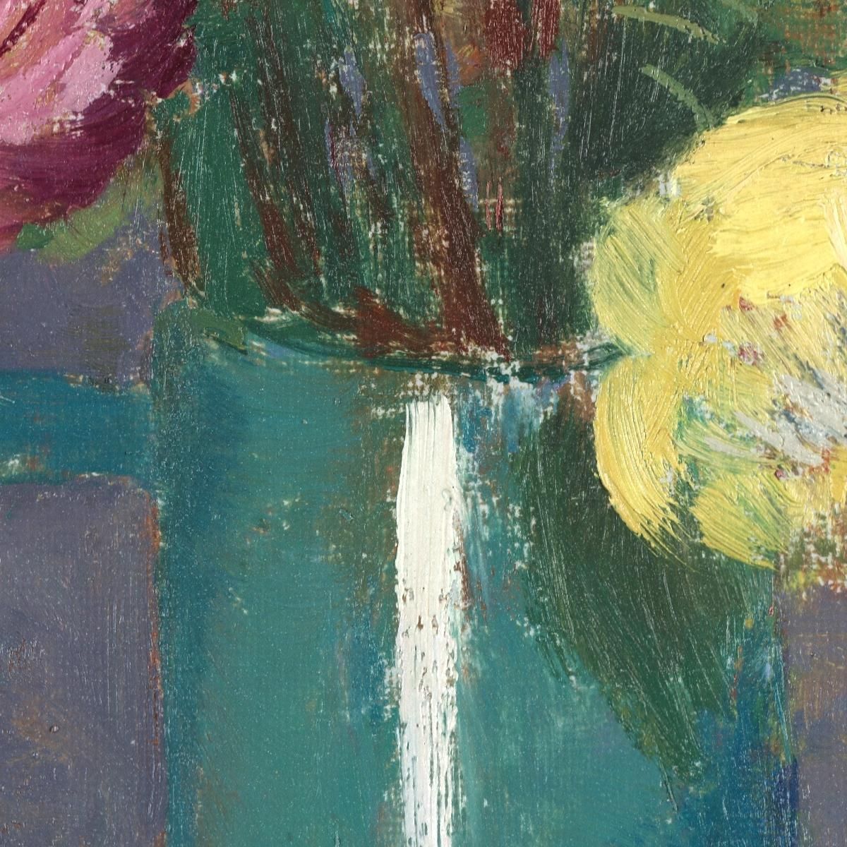 The Green Vase Le Vase Vert Odilon Redon ord73 canvas print