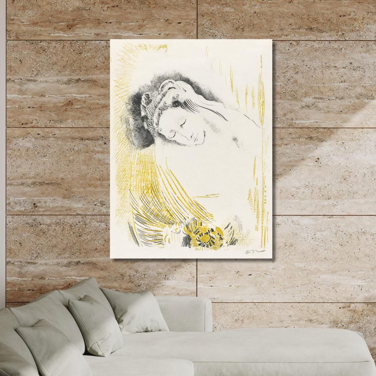 The Shulamites Odilon Redon ord78 canvas print 