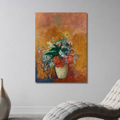 Vase Of Flowers 2 Odilon Redon ord86 canvas print 