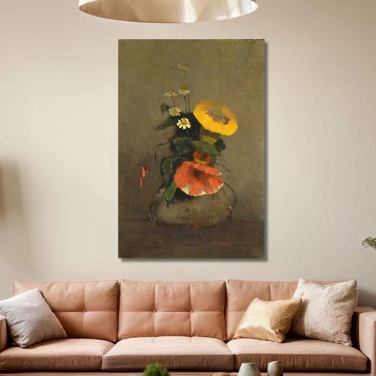 Vase Of Flowers 3 Odilon Redon ord87 canvas print 