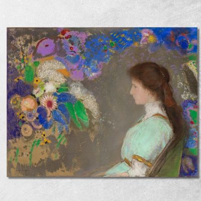 Violet Heymann Odilon Redon ord91 canvas print 