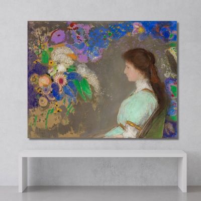 Violet Heymann Odilon Redon ord91 canvas print 