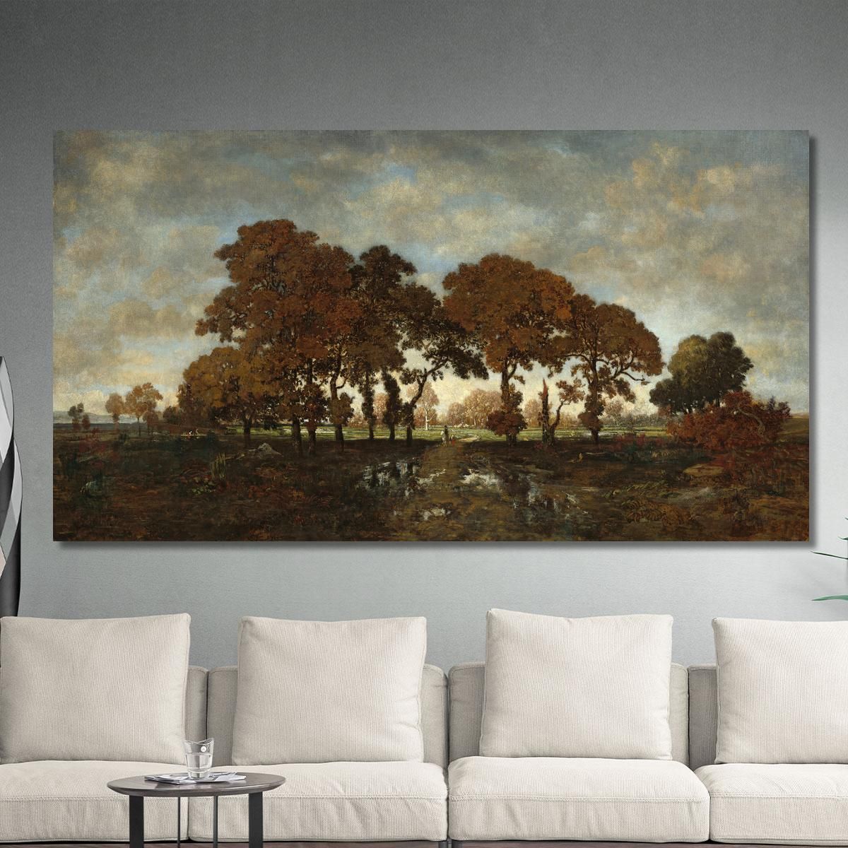 After The Rain Théodore Rousseau trs6 canvas print 