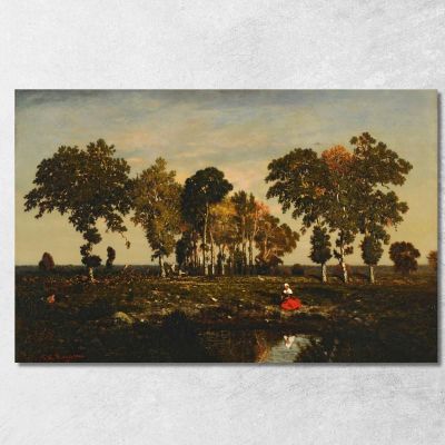 At Sea Théodore Rousseau trs14 canvas print 