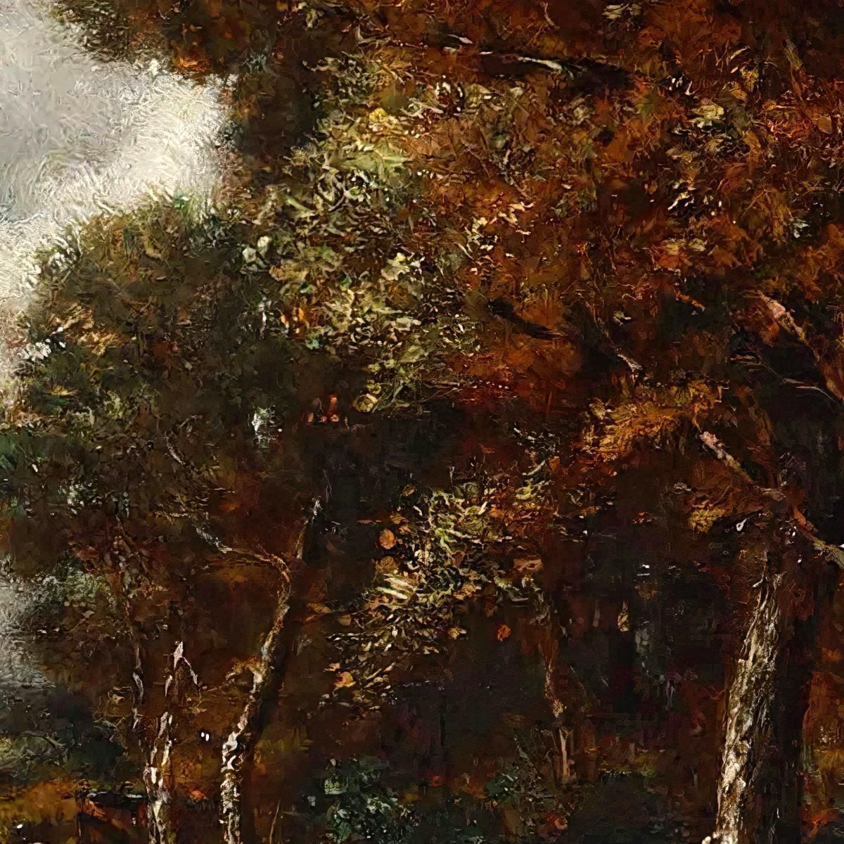 Landscape With Figures Théodore Rousseau trs19 canvas print