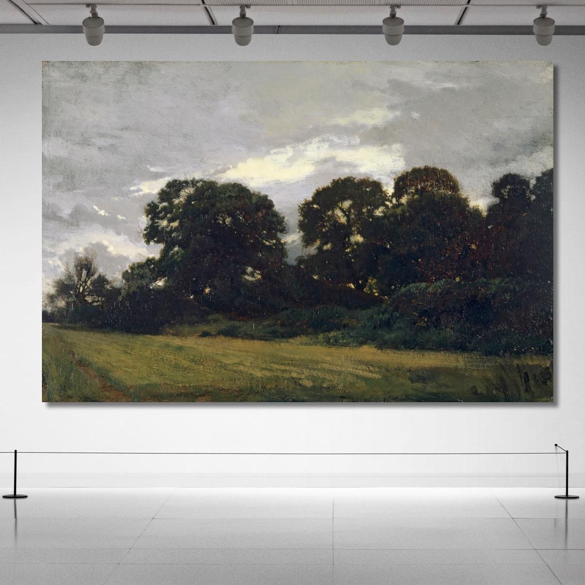 Landscape With Trees Théodore Rousseau trs22 canvas print 