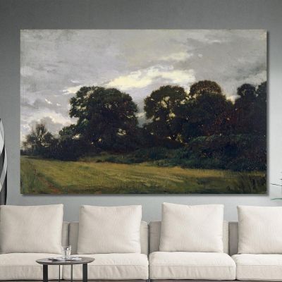 Landscape With Trees Théodore Rousseau trs22 canvas print 