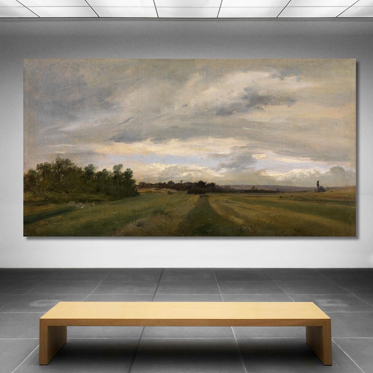 Landscape Théodore Rousseau trs23 canvas print 