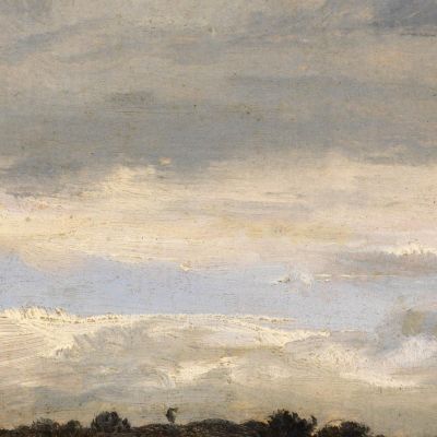 Landscape Théodore Rousseau trs23 canvas print