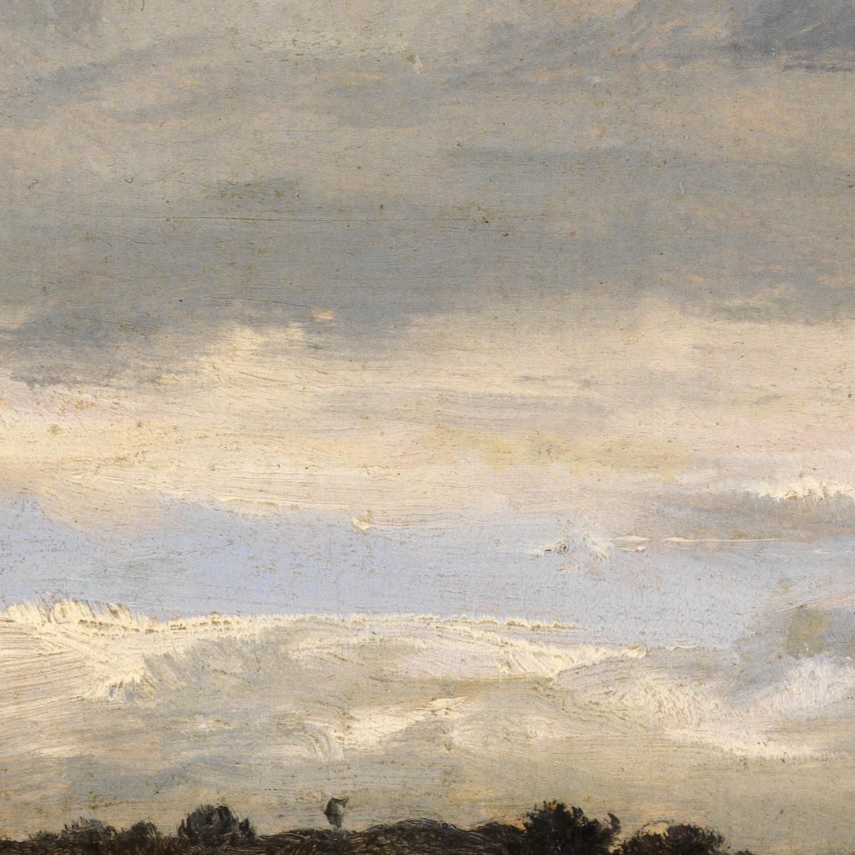 Landscape Théodore Rousseau trs23 canvas print