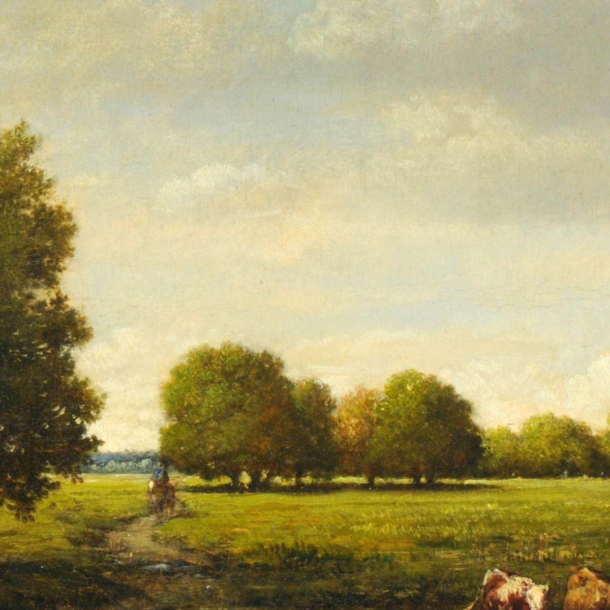 The Trough Théodore Rousseau trs26 canvas print