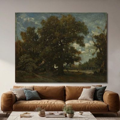 The Oak Tree Théodore Rousseau trs40 canvas print 