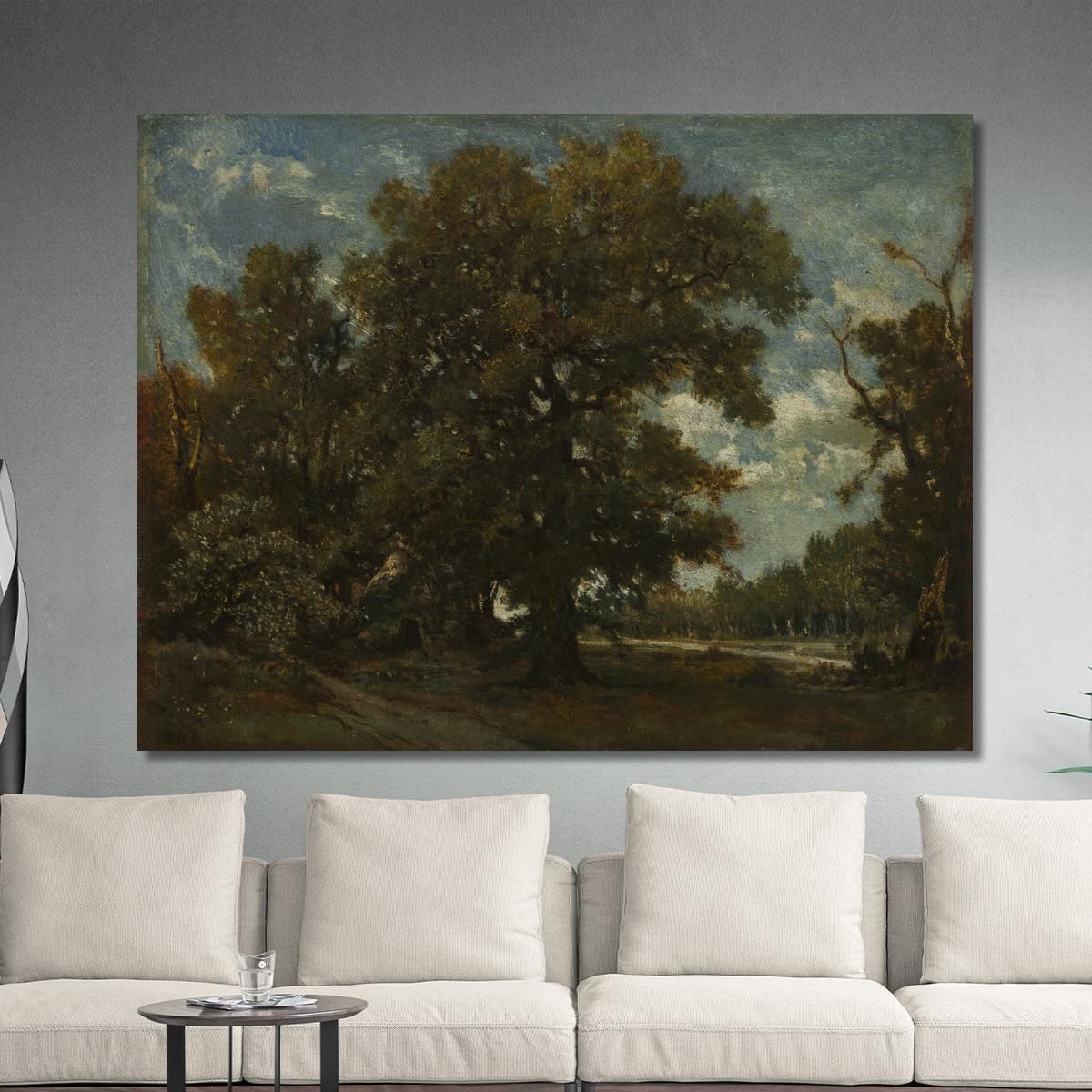 The Oak Tree Théodore Rousseau trs40 canvas print 