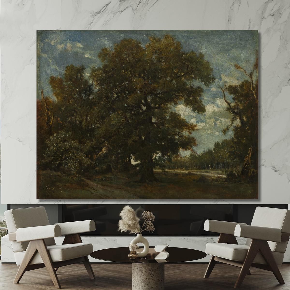 The Oak Tree Théodore Rousseau trs40 canvas print 