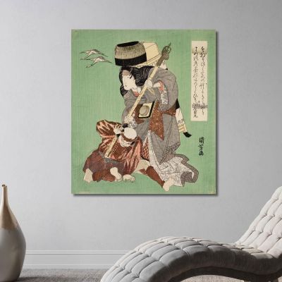 Kabuki Players Utagawa Kuniyoshi ukn17 canvas print 