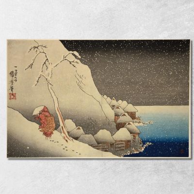 Nichiren In The Mountains Of Tsukahara Utagawa Kuniyoshi ukn26 canvas print 