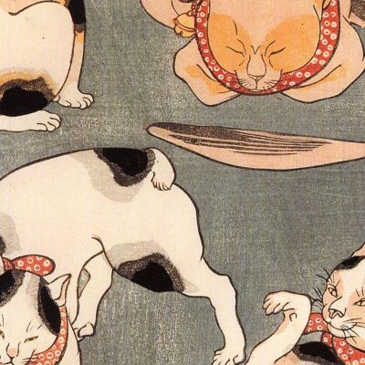 Right Sheet Of A Triptych Utagawa Kuniyoshi ukn32 canvas print