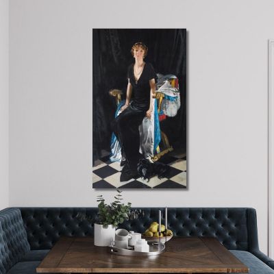 Idina Wallace William Orpen wrp6 canvas print 