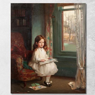 Portrait Of Clara Hughes William Orpen wrp23 canvas print 