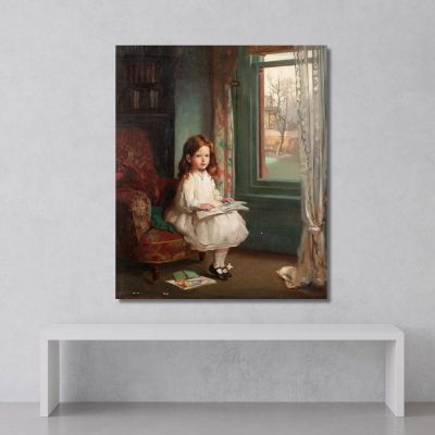 Portrait Of Clara Hughes William Orpen wrp23 canvas print 