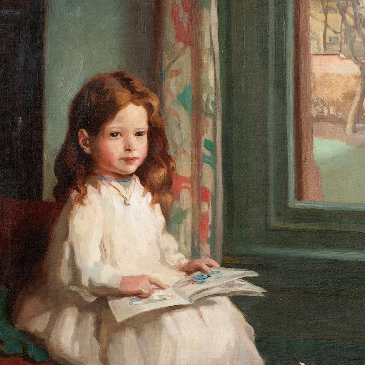 Portrait Of Clara Hughes William Orpen wrp23 canvas print