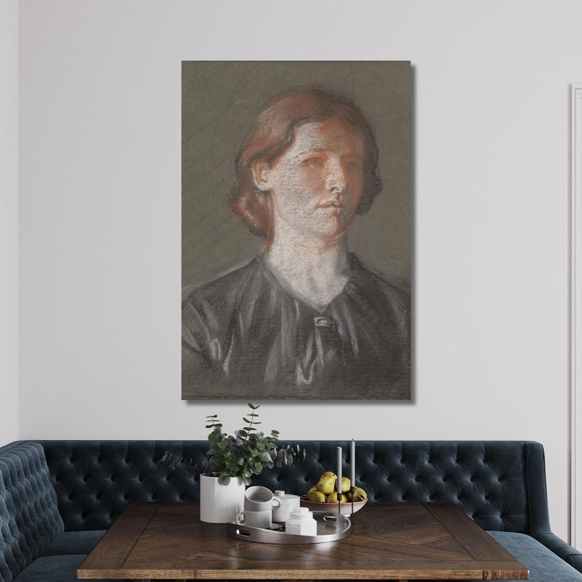 Portrait Of Grace William Orpen wrp25 canvas print 