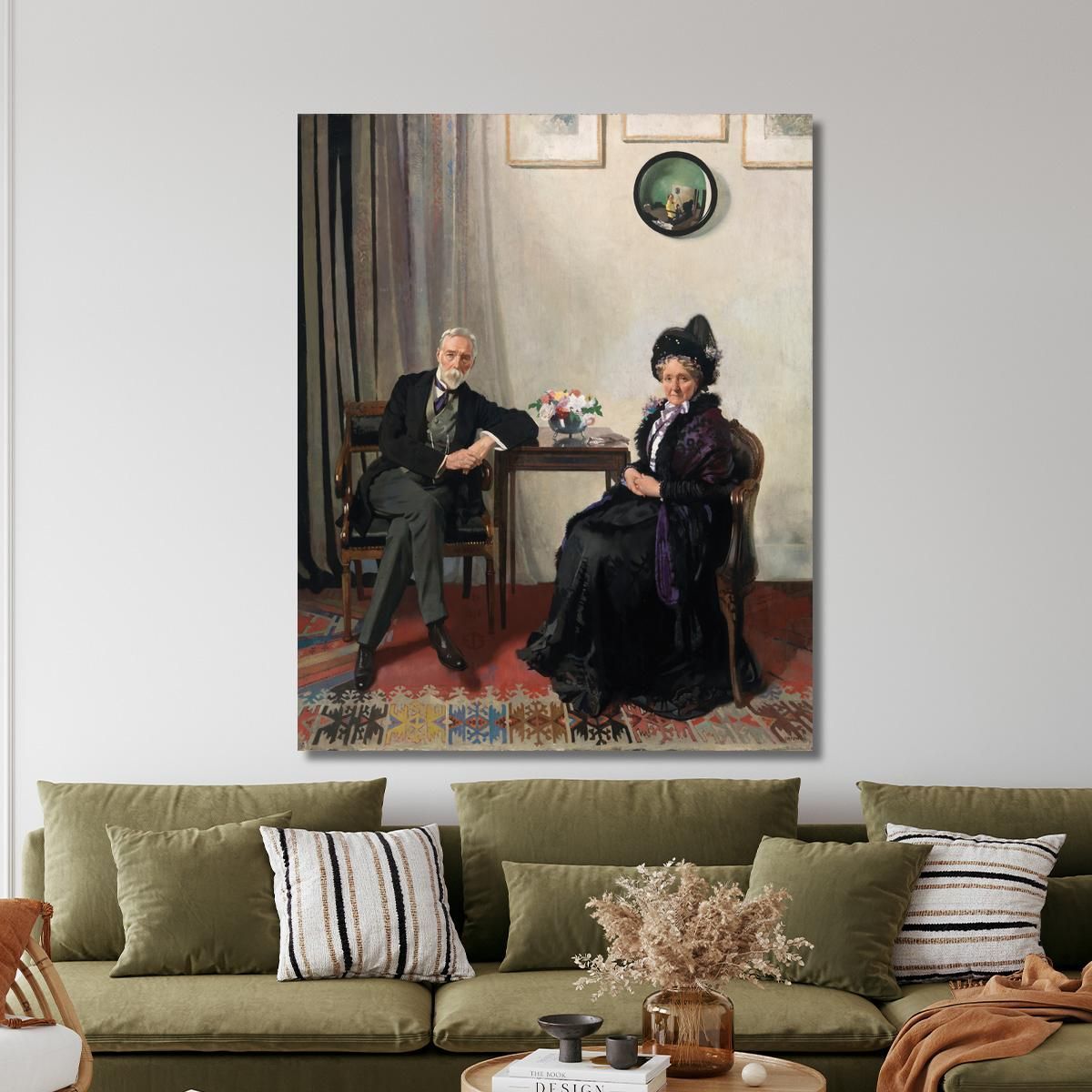 Portrait Of The Artist'S Parents William Orpen wrp29 canvas print 