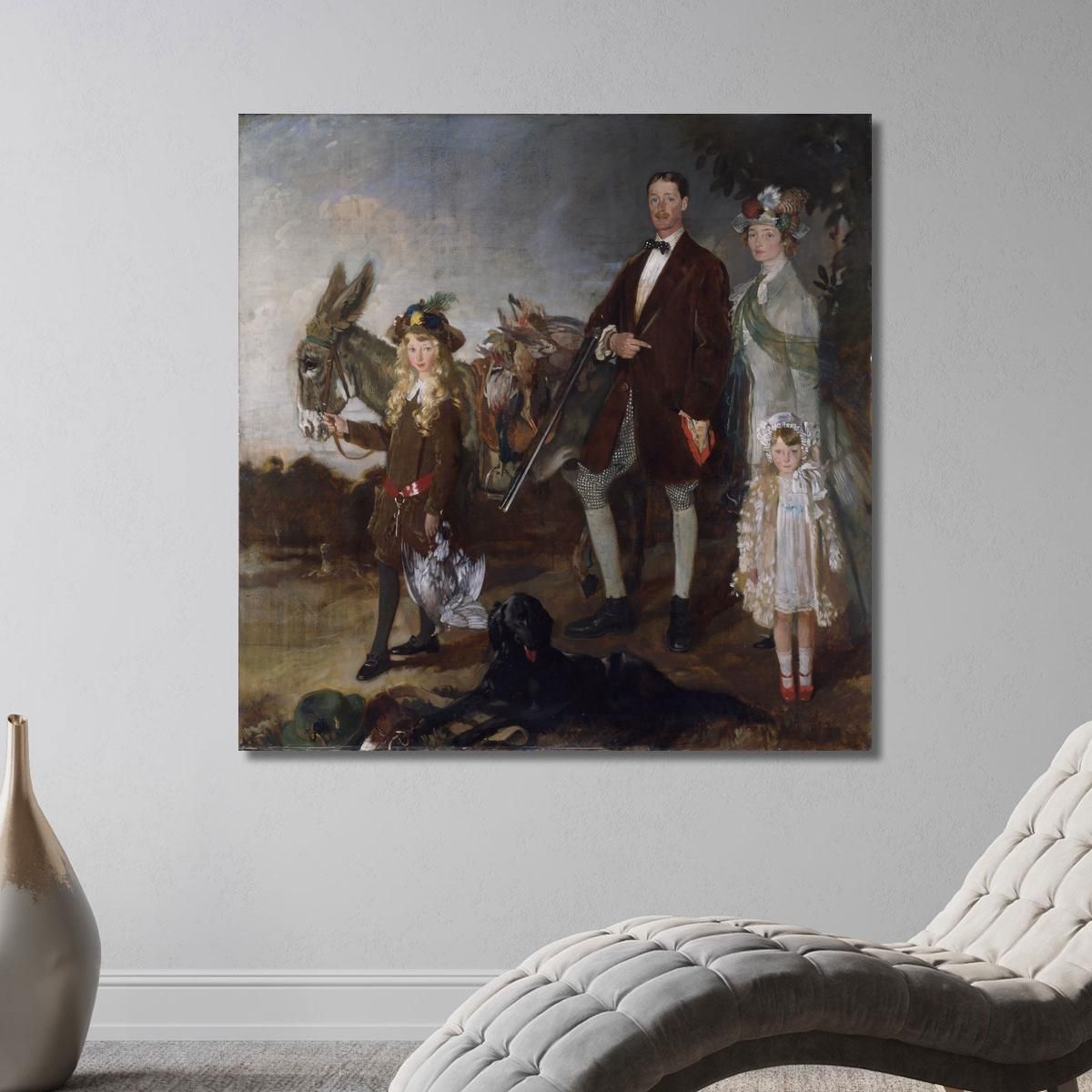 The Vere Foster Family William Orpen wrp41 canvas print 