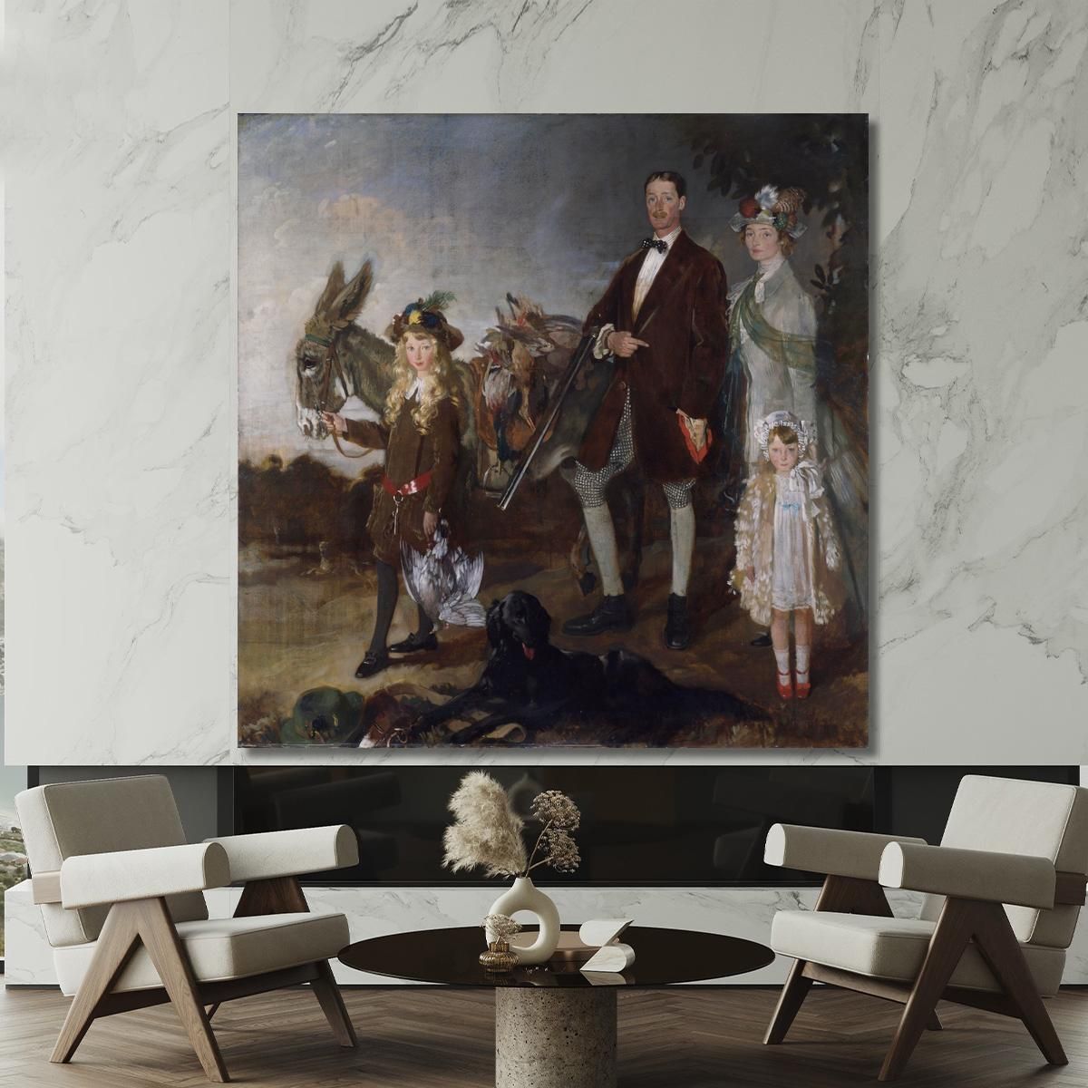 The Vere Foster Family William Orpen wrp41 canvas print 