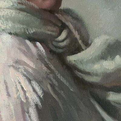 In Dublin Bay Portrait Of The Artist'S Wife William Orpen wrp42 canvas print