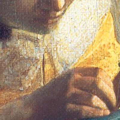 The Lacemaker Jan Vermeer, jvr24 canvas print