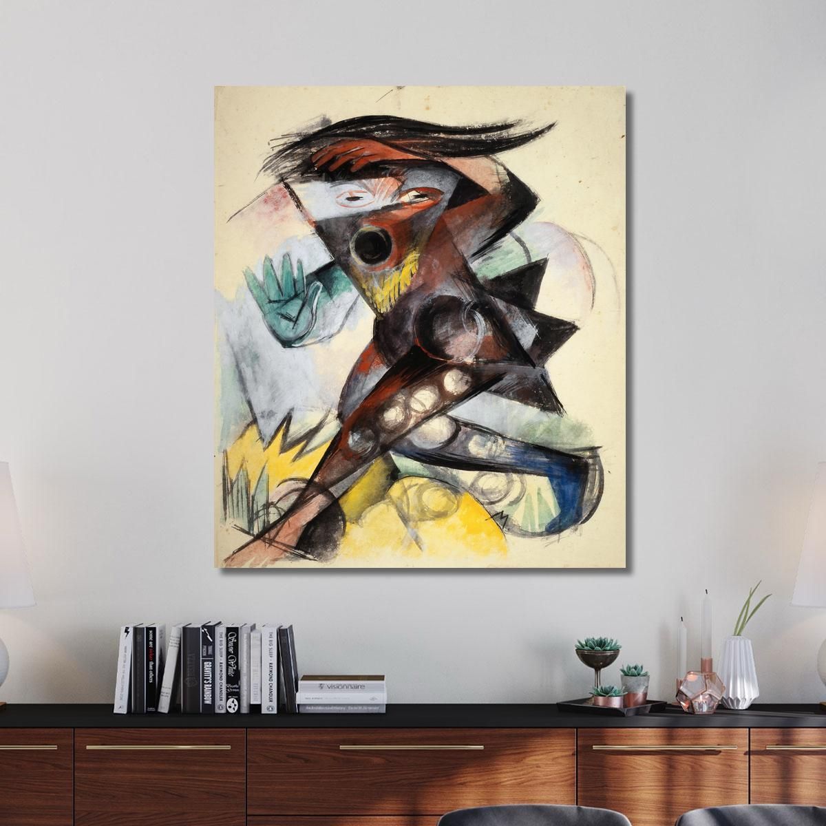 In Cali Franz Marc fmr7 canvas print 