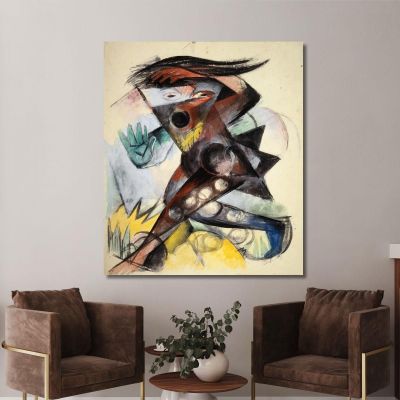 In Cali Franz Marc fmr7 canvas print 