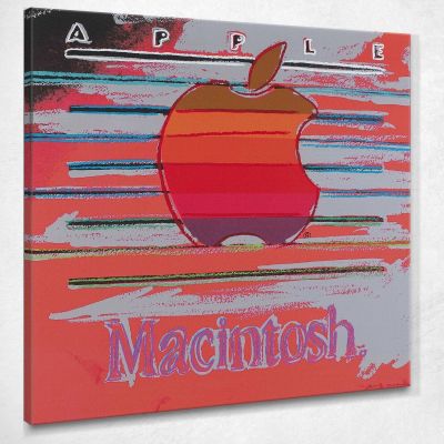 Macintosh 1985 Andy Warhol aw1 canvas print 
