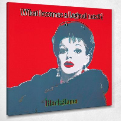 Blackglama Judy Garland 1985 Andy Warhol aw9 canvas print 