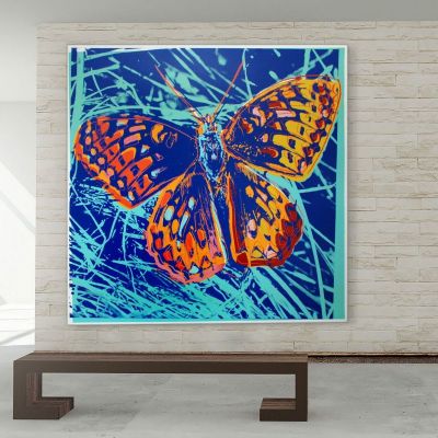 Butterfly 3 1987 Andy Warhol aw13 canvas print 