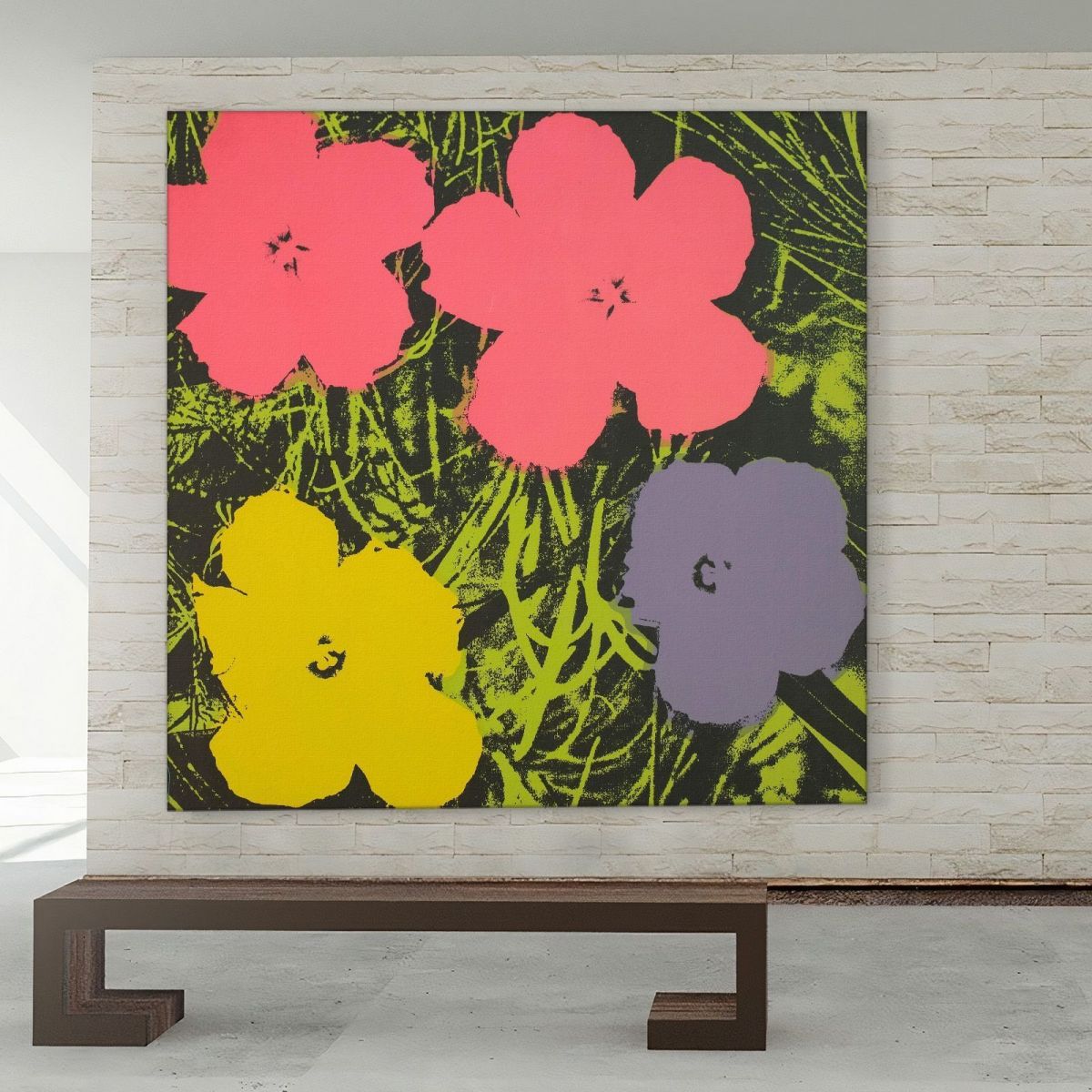 Flowers 10 Andy Warhol aw22 canvas print 