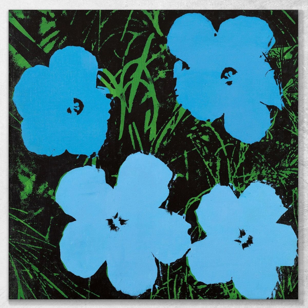 Flowers 13 Andy Warhol aw25 canvas print 