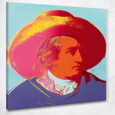 Goethe 4 1982 Andy Warhol aw38 canvas print 