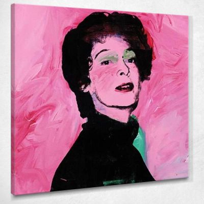 Marella Agnelli 2 1973 Andy Warhol aw75 canvas print 