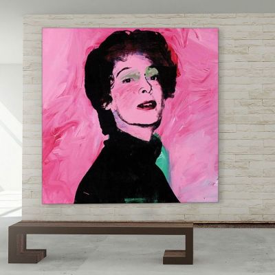 Marella Agnelli 2 1973 Andy Warhol aw75 canvas print 