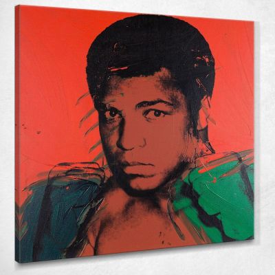 Muhammad Ali 4 1978 Andy Warhol aw89 canvas print 
