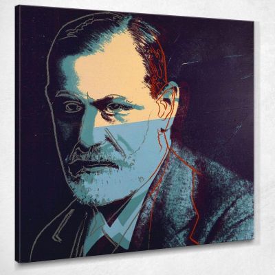 Sigmund Freud 1 1980 Andy Warhol aw102 canvas print 