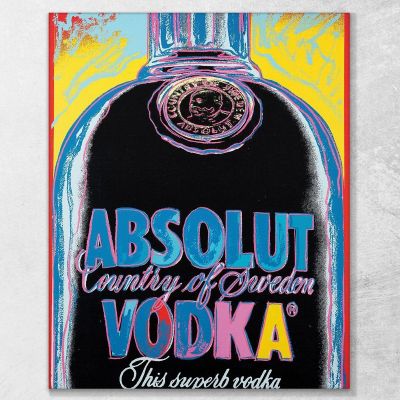 Absolut Vodka 2 1986 Andy Warhol aw171 canvas print 